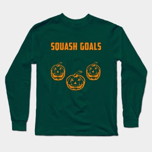 Squash Goals Halloween Long Sleeve T-Shirt